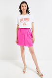 Tshirt print femme