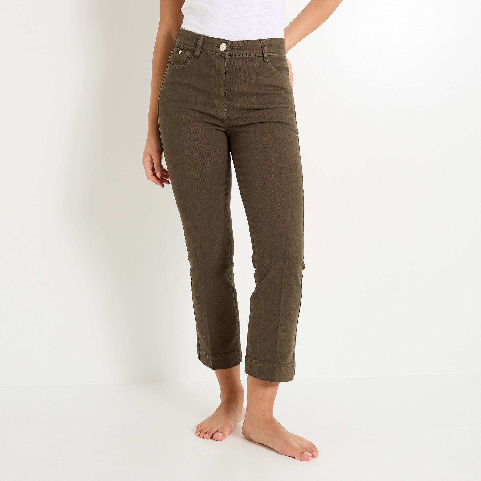 Jean bootcut raccourci TROPEZ RB02 femme