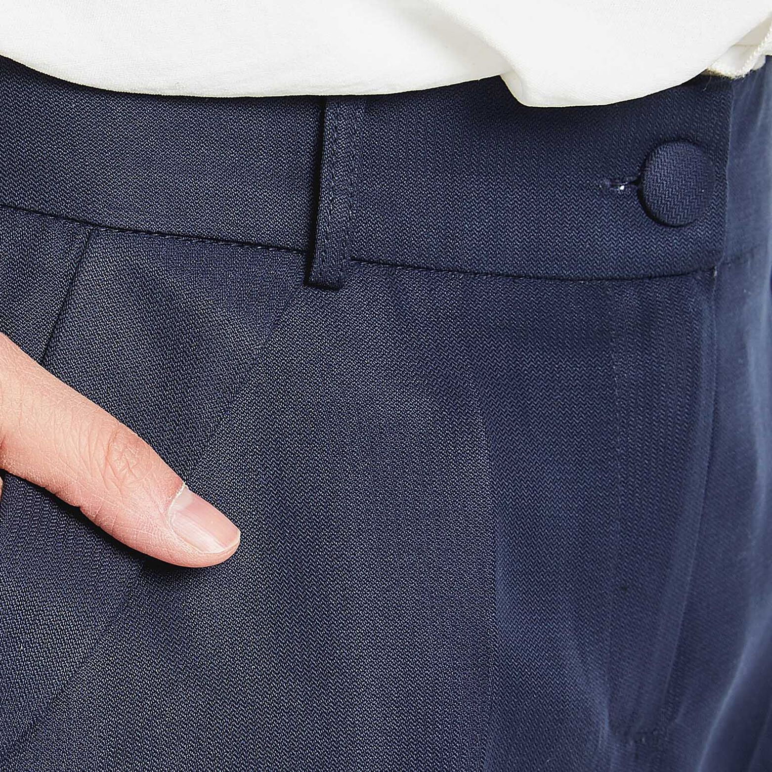 Pantalon cigarette femme