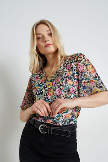 Blouse imprimée femme