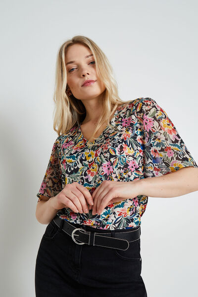 Blouse imprimée femme