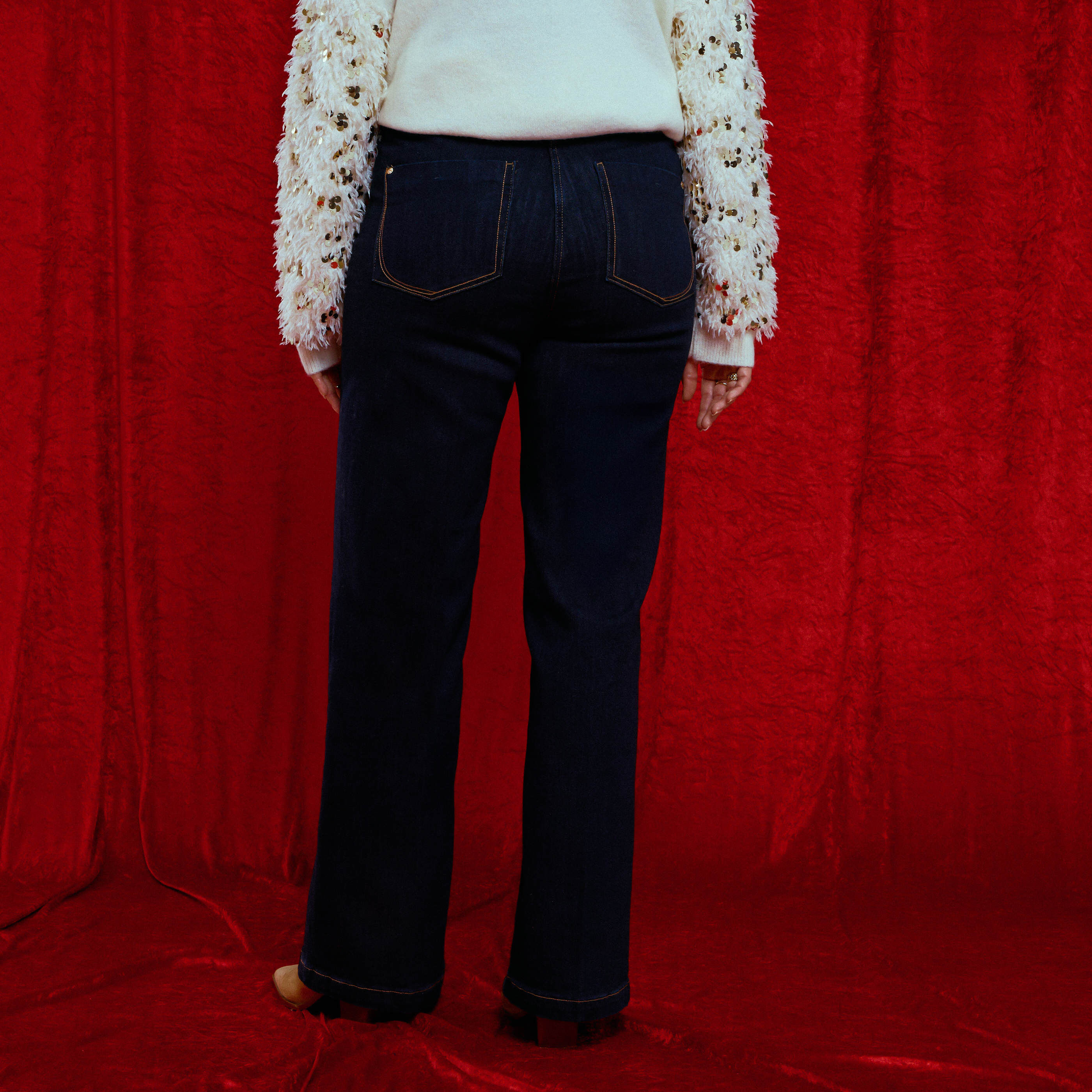 Jean flare WOODSTOCK F02 femme