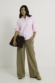Chemise rayures verticales femme