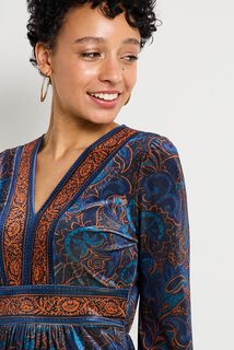 Robe velours femme
