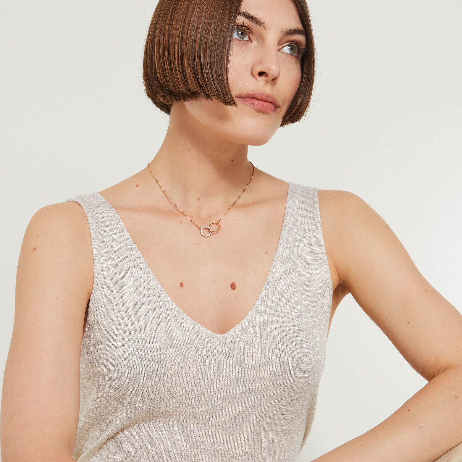 Débardeur maille femme
