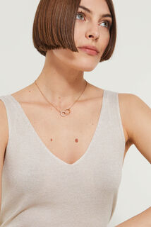 Débardeur maille femme