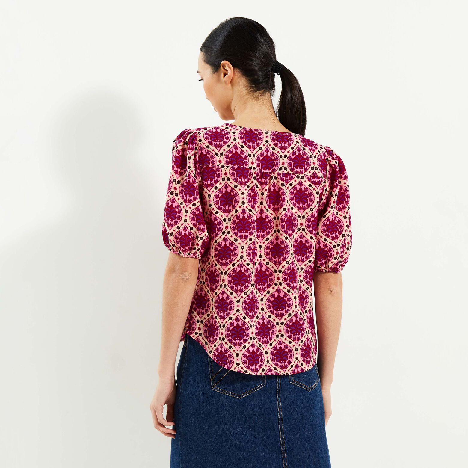 Blouse imprimée femme