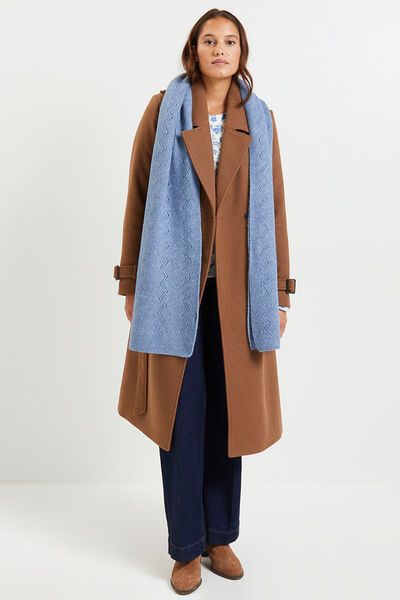 Echarpe tricot femme