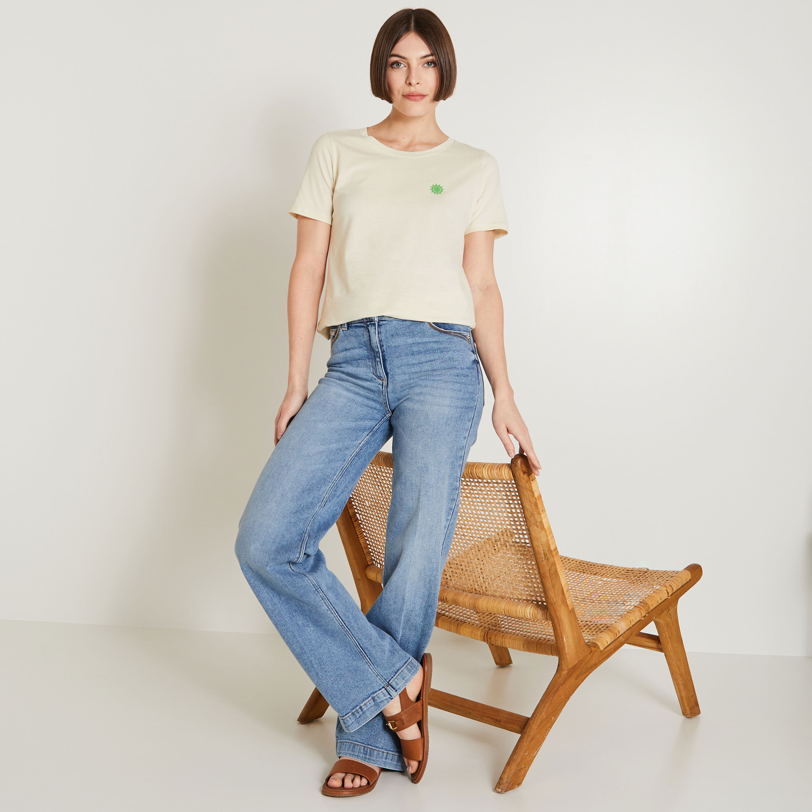 Tshirt manches courtes femme