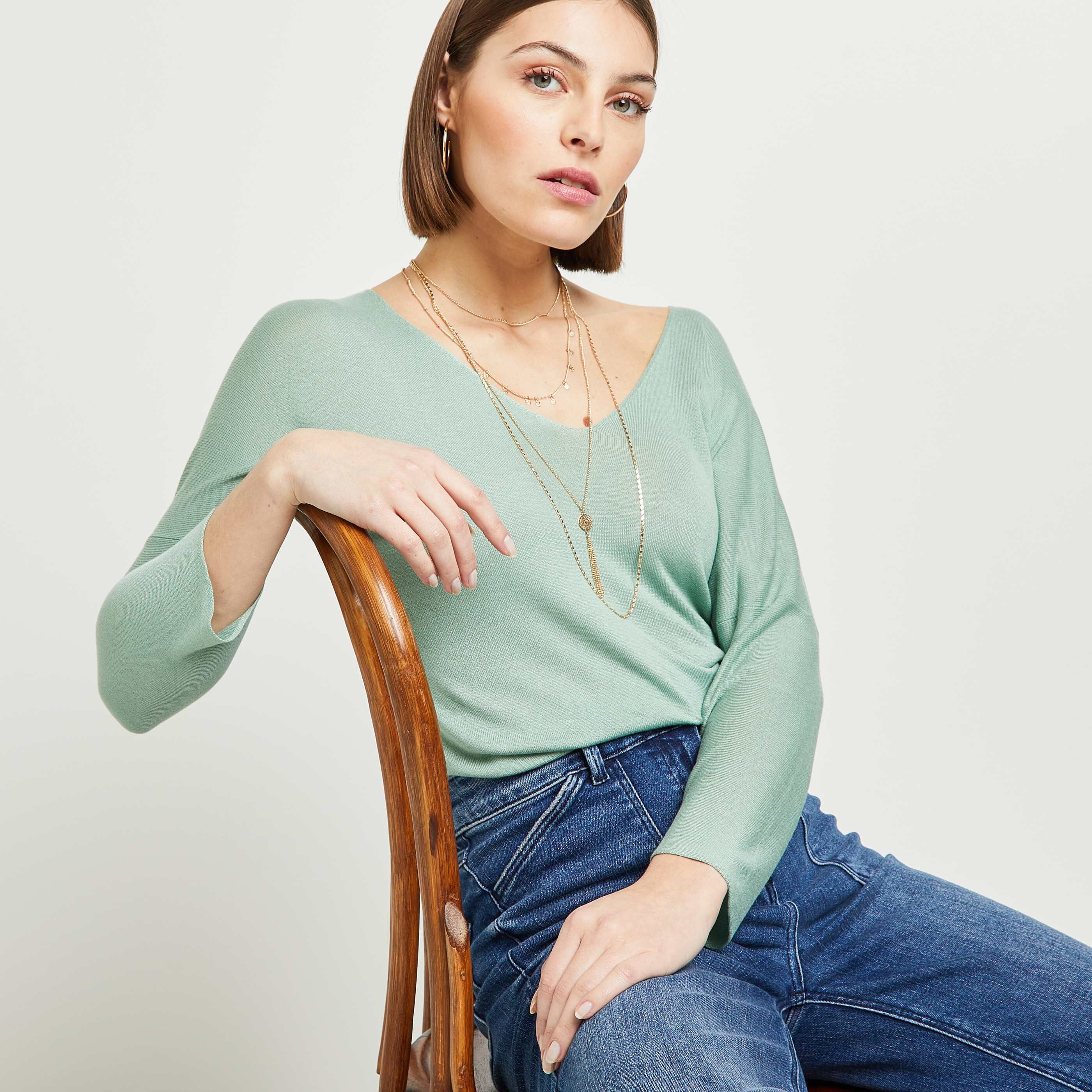 Pull loose femme on sale