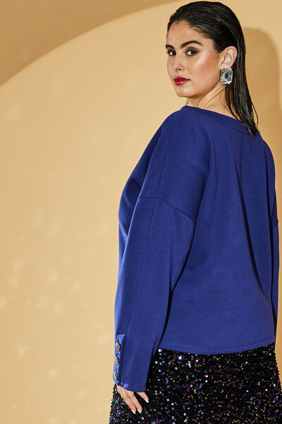 Sweat oversized femme