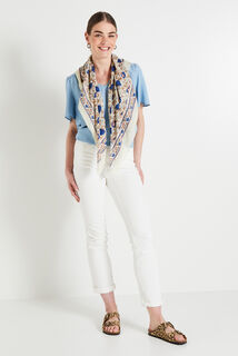 Blouse denim femme