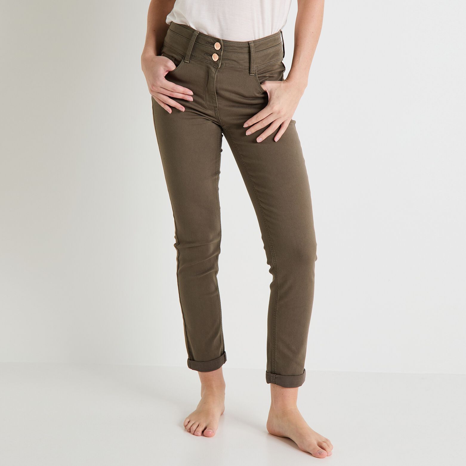 Jean raccourci HANOI R02 femme