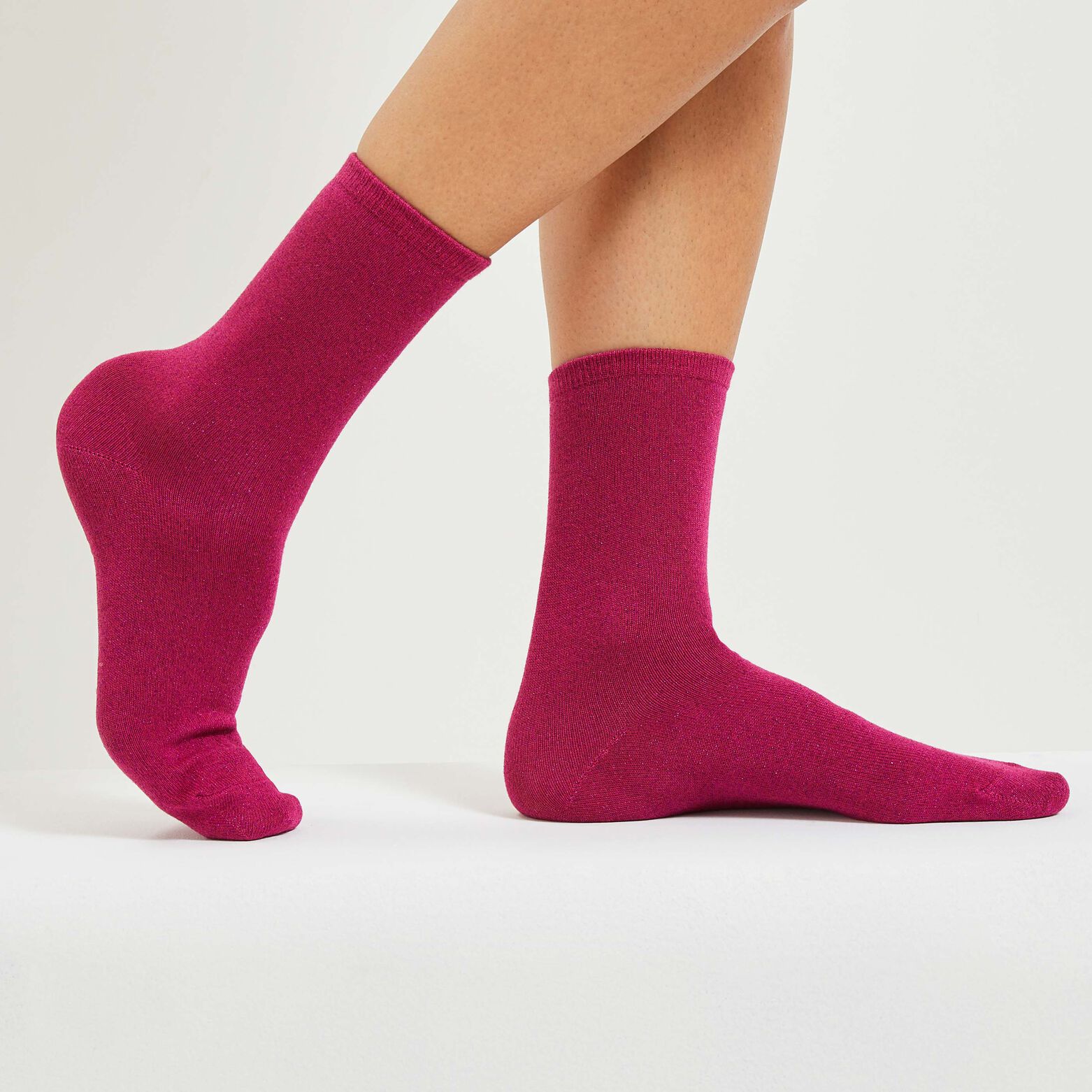 Lot de 2 paires de chaussettes fantaisie
