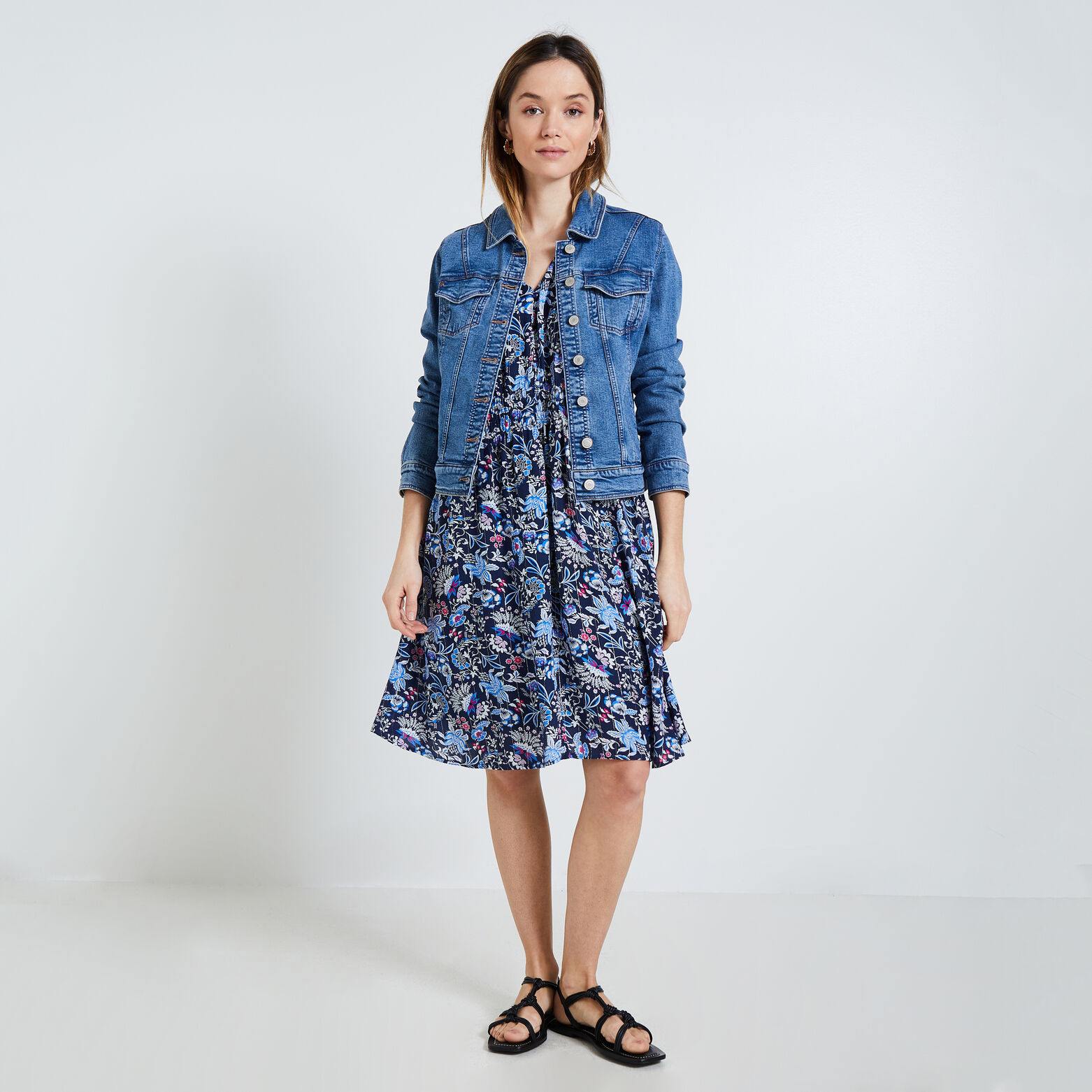 Robe imprimée femme