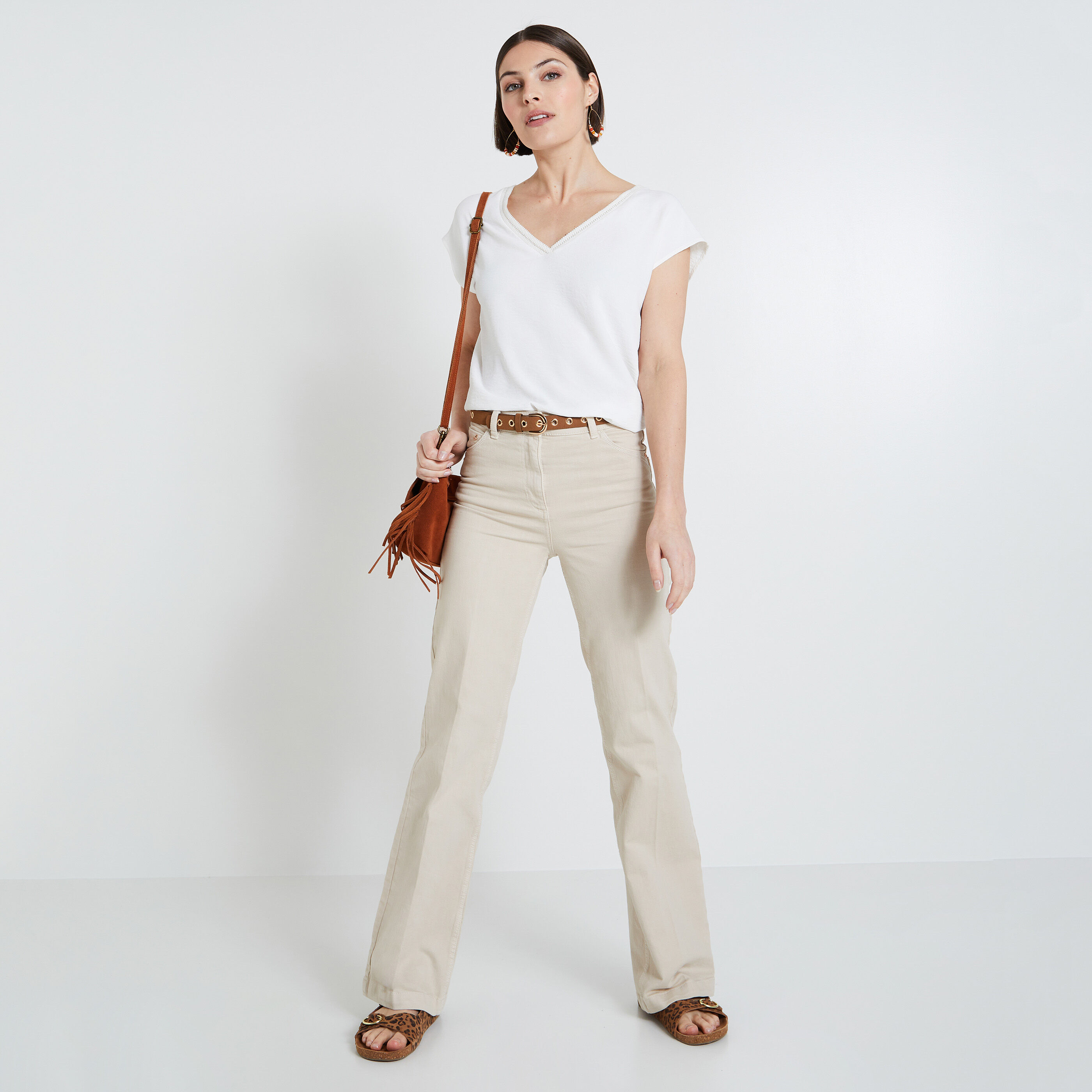 Blouse manches courtes femme