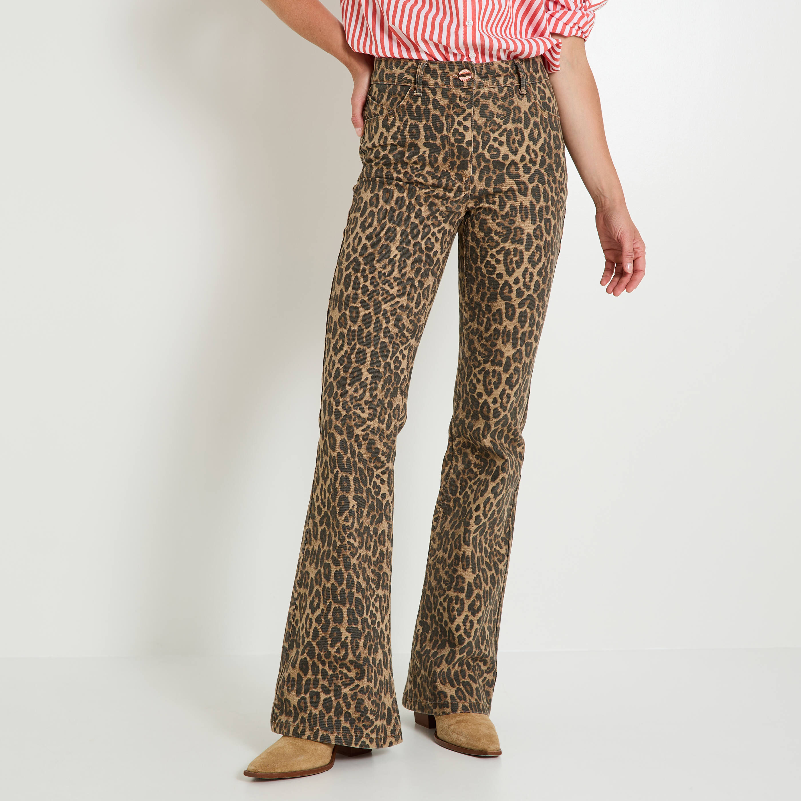 Jean bootcut CALVI B01 femme