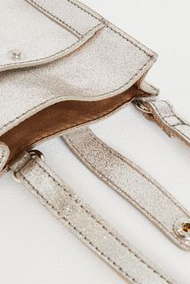 Pochette croûte de cuir femme