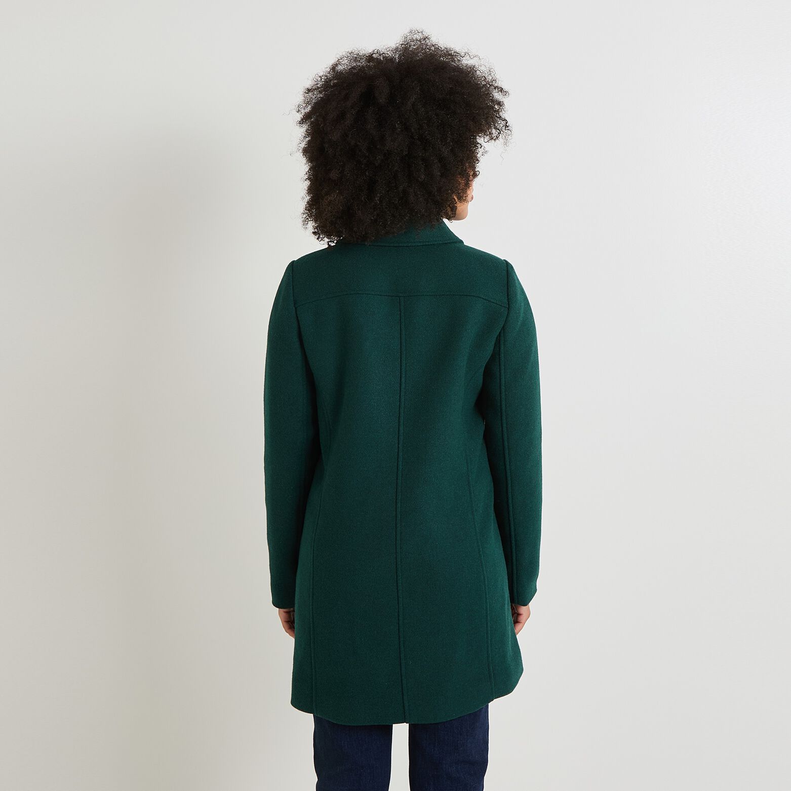Manteau mi-long femme