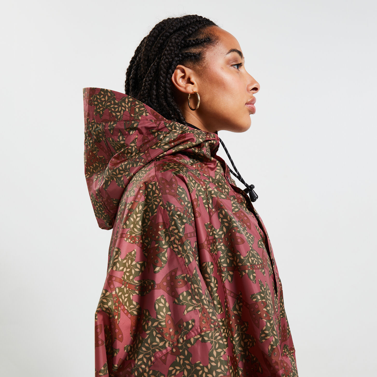Poncho imperméable femme