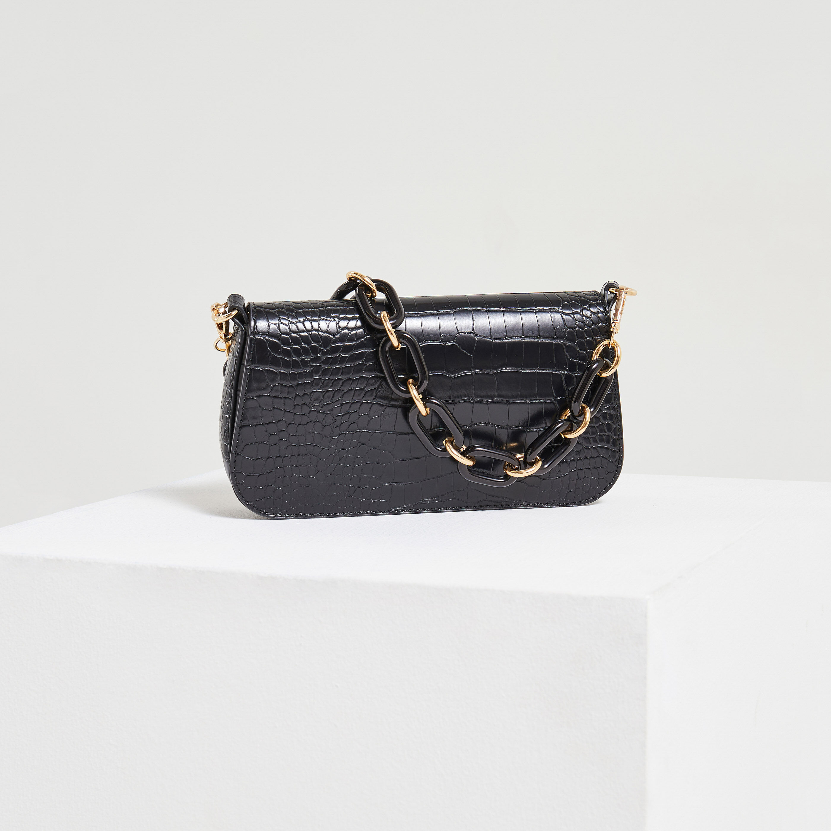 Sac habill motif croco femme Graindemalice