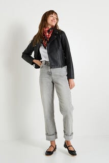 Veste en simili femme
