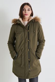 Parka capuche femme