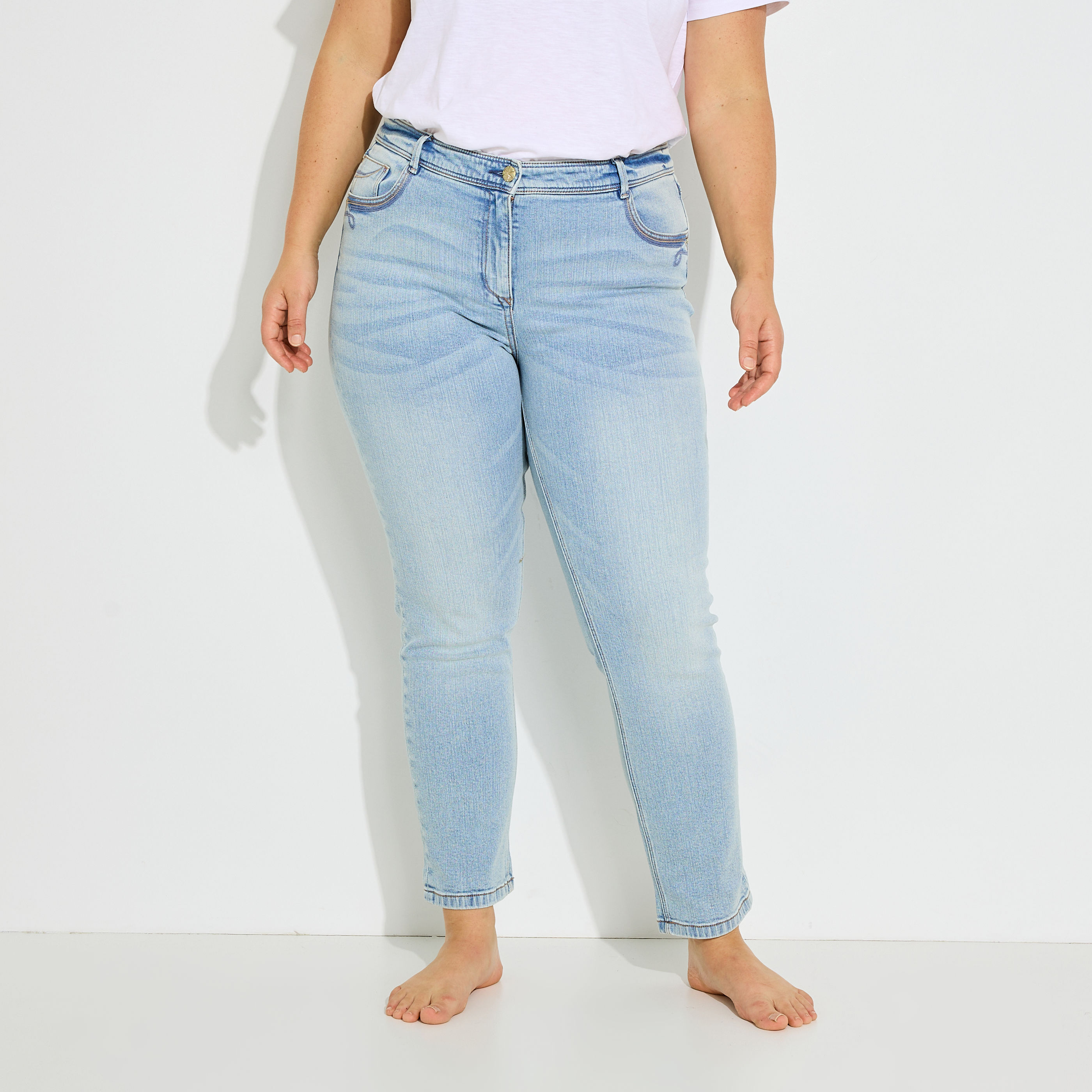 Jean slim raccourci TOKYO R01 femme