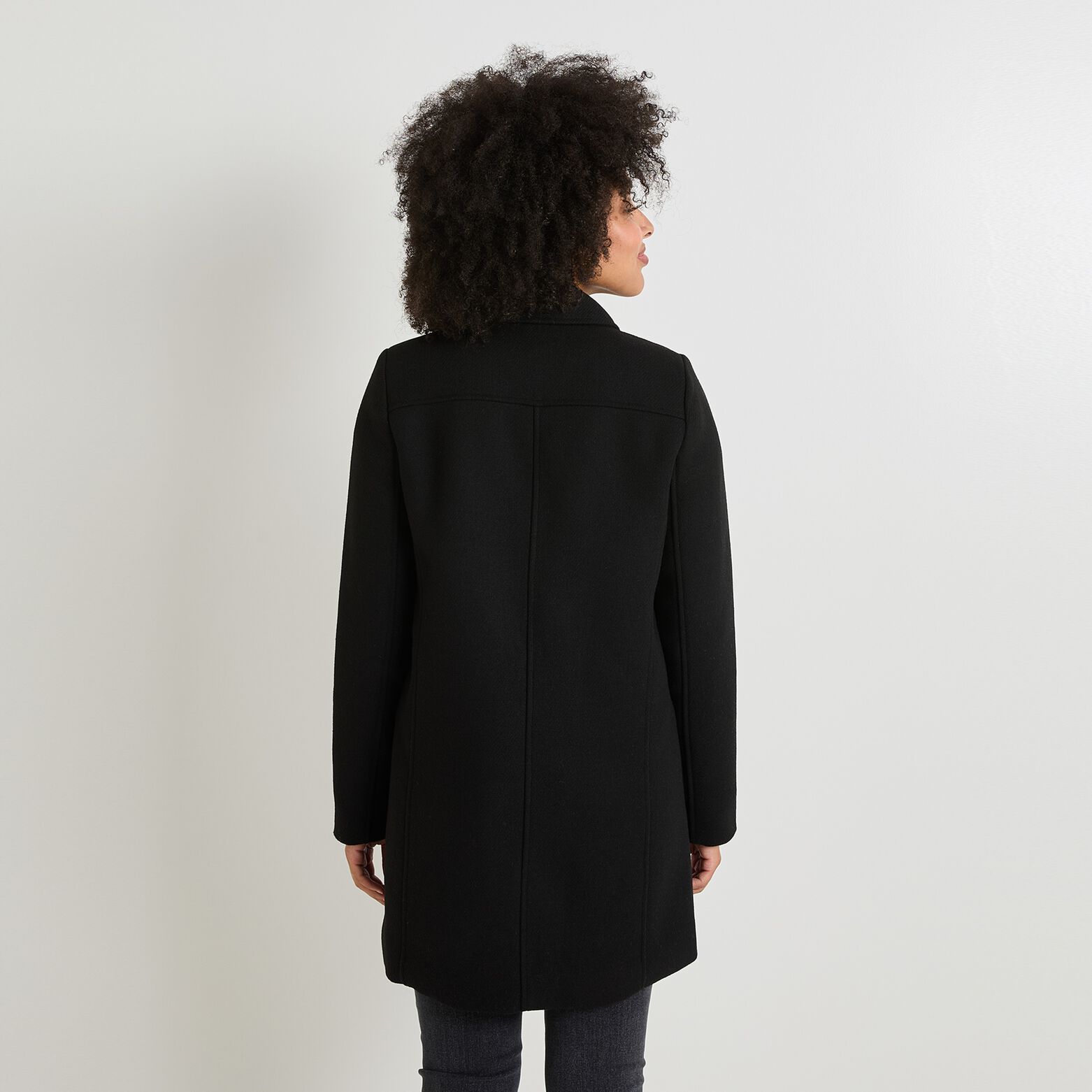Manteau mi-long femme