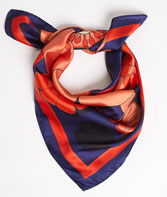 Foulard imprimé fleurs