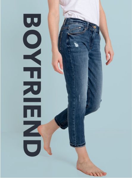 Jeans taille haute femme Grain de Malice
