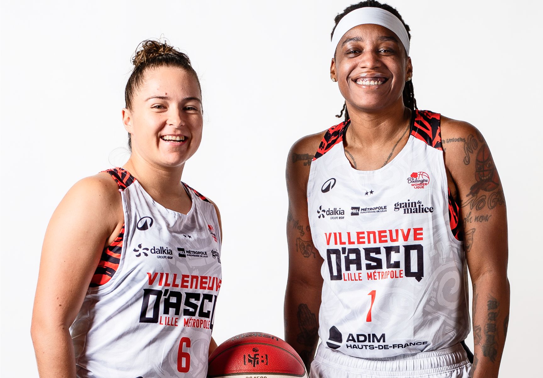 Caroline Heriaud et Shavonte Zellous