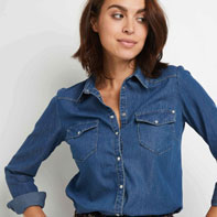 Chemise en jean