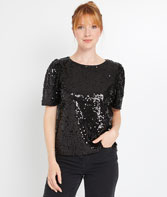 T-shirt à sequins