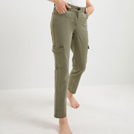 Pantalon cargo kaki