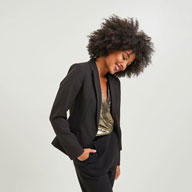 Veste de tailleur noire