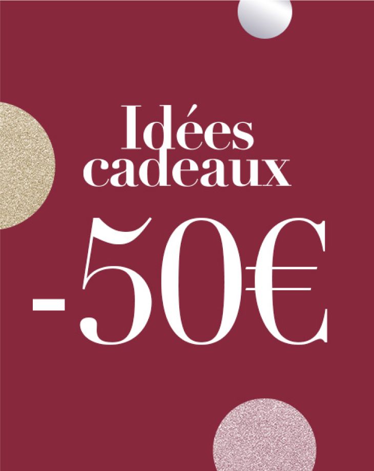 Idées cadeaux -50€