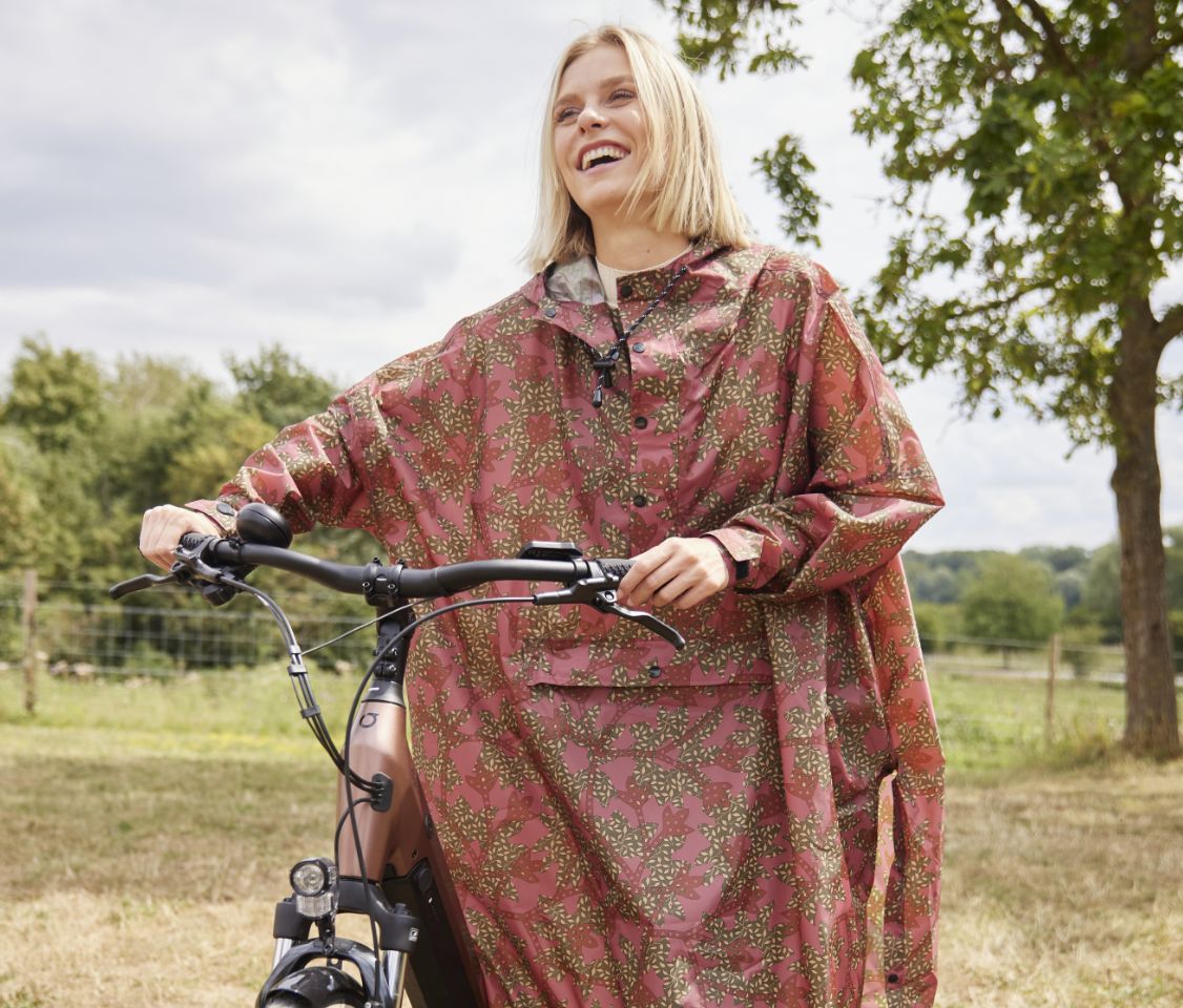 Le poncho Rainkiss x Grain de Malice