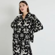 Chemise fluide imprimée
