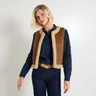 Veste sans manches réversible