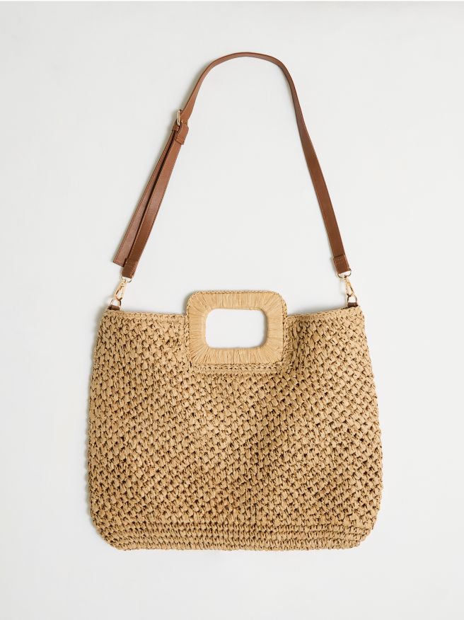 Sac cabas en paille