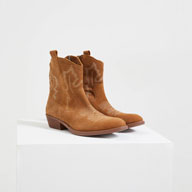 Bottines en cuir