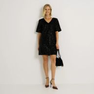 Robe 2 en 1 en sequins