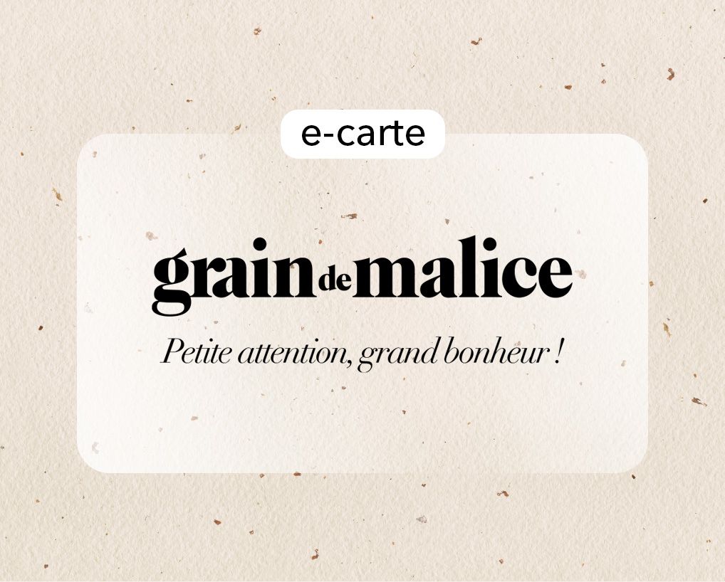 Offrir une carte cadeau | Grain de Malice