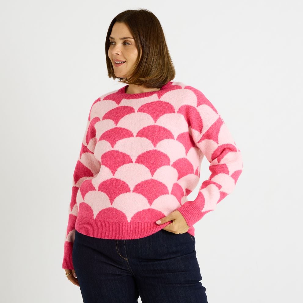 Un pull grande taille