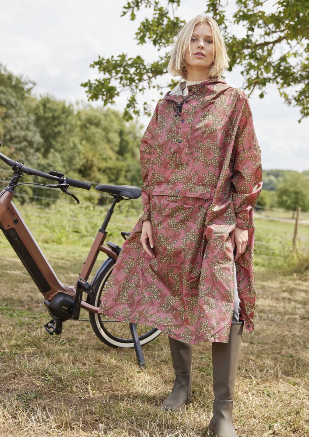 Le poncho Rainkiss x Grain de Malice