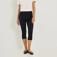 Pantalon capri ajusté