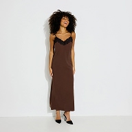 Robe nuisette longue habillée