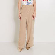 Pantalon à pince large