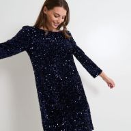 Robe velours paillettes